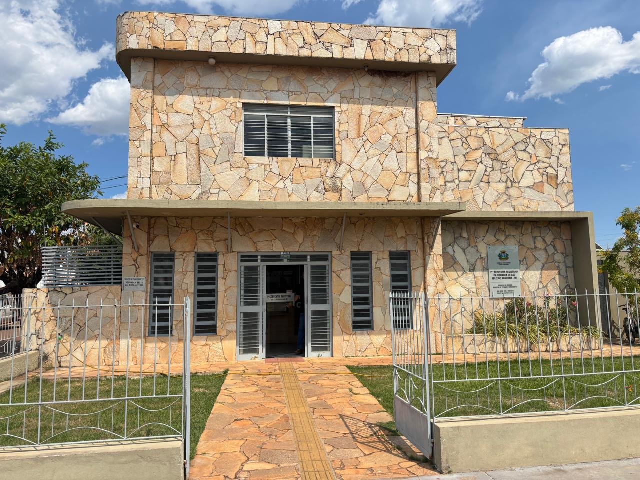 Ambiente de atendimento da Primeira Serventia Registral